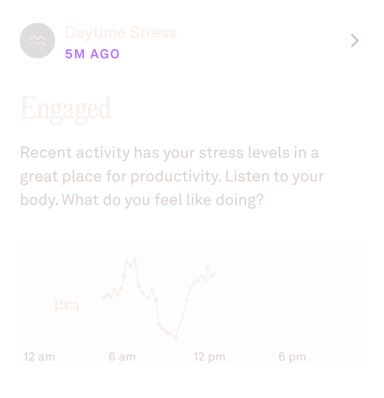 Auro daytime stress insight
