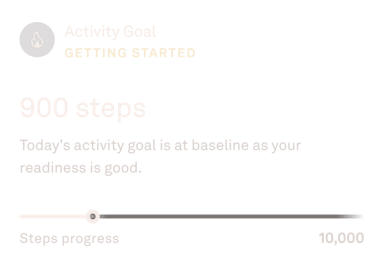 Auro activity goal insight