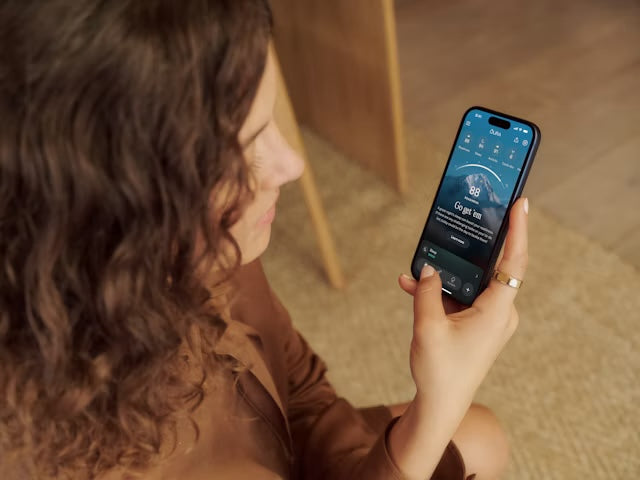 Member viewing the Auro mobile app