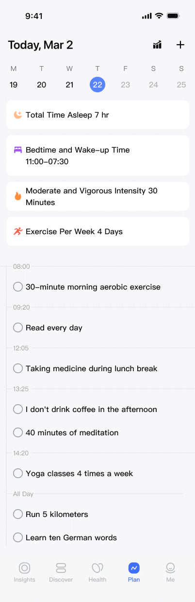Auro app health dashboard 4